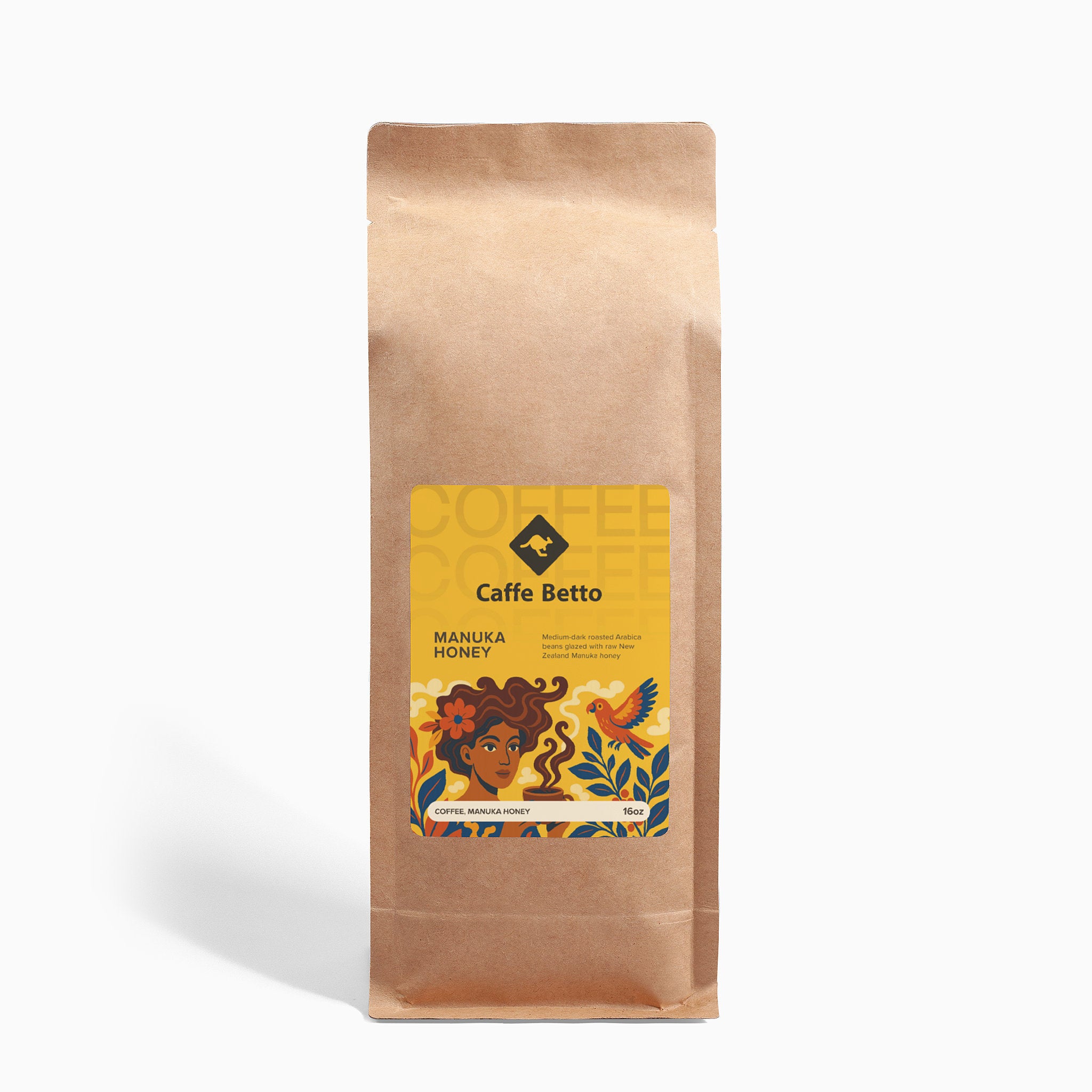 Manuka Honey Coffee 16oz